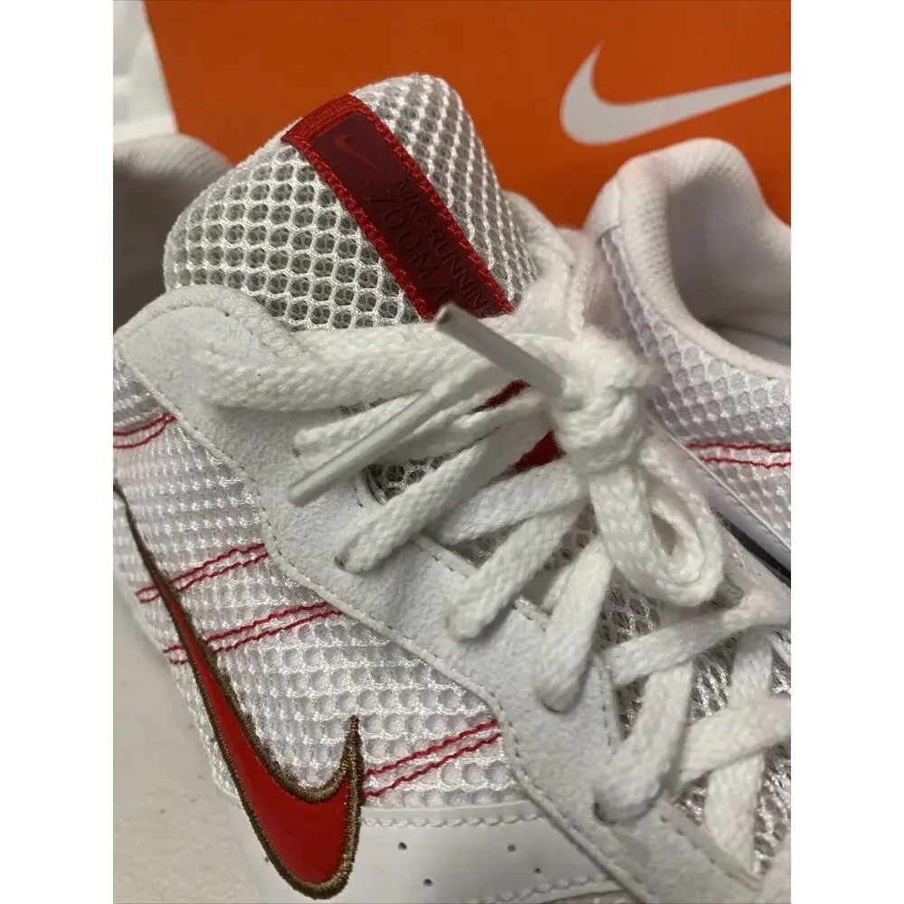 NEW Nike RARE Bowerman Series Katana Star White Sport / Red/ Sneaker Shoe SZ 9